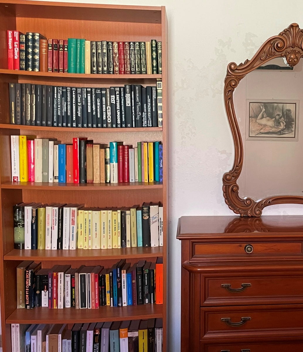 Libreria camera matrimoniale